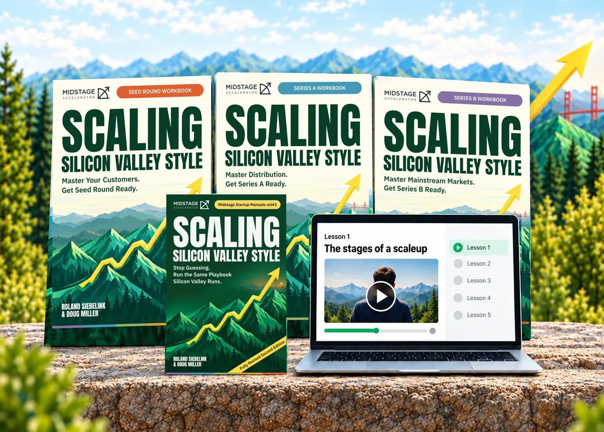 Scaling Silicon Valley Style: the book, three workbooks and the course